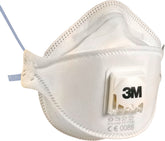 3M STØVMASKE FFP2 MED VENTIL SAMMENLEGGBAR, 10 STK (9322)